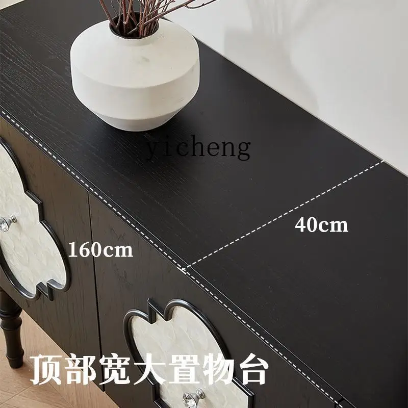 

XL 1 solid wood chest cabinet entrance entrance cabinet antique shell storage living room dining side cabinet