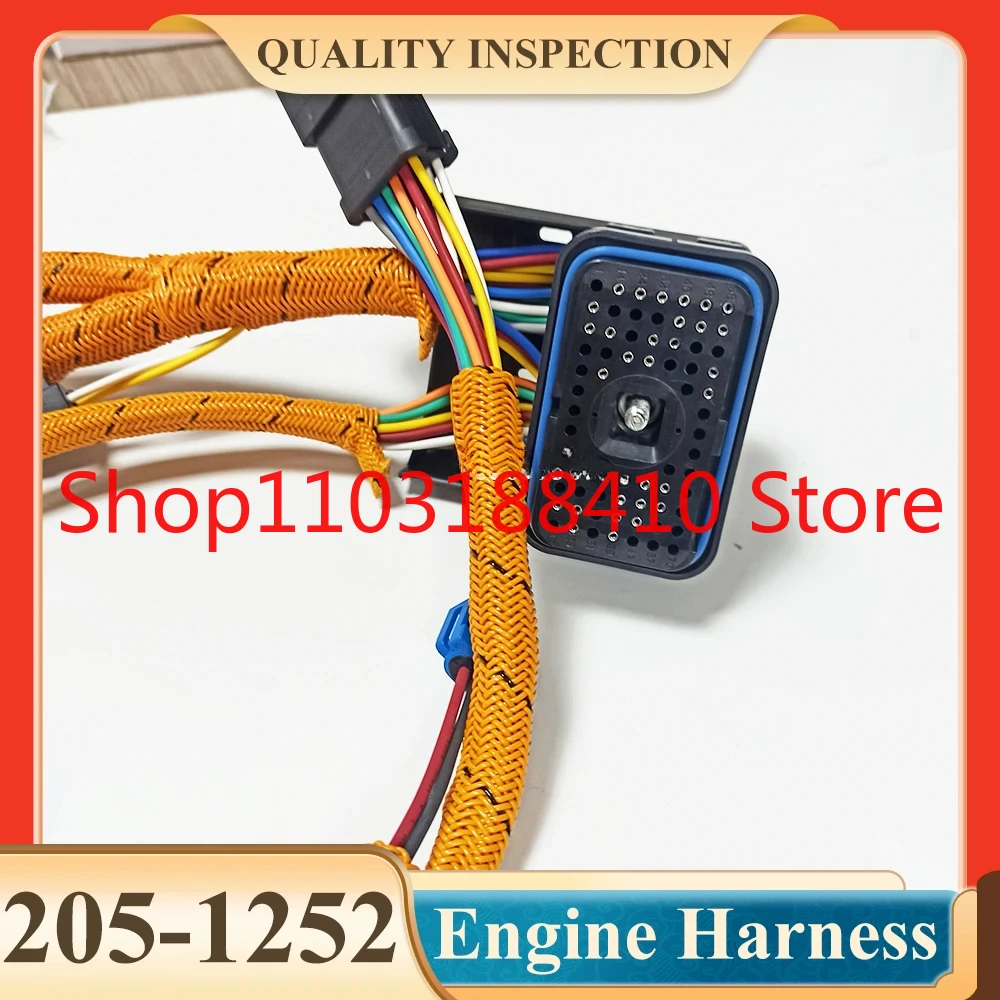 

2051252 205-1252 Engine Wire Harness For Caterpillar 3126B 3126E Engine Harness
