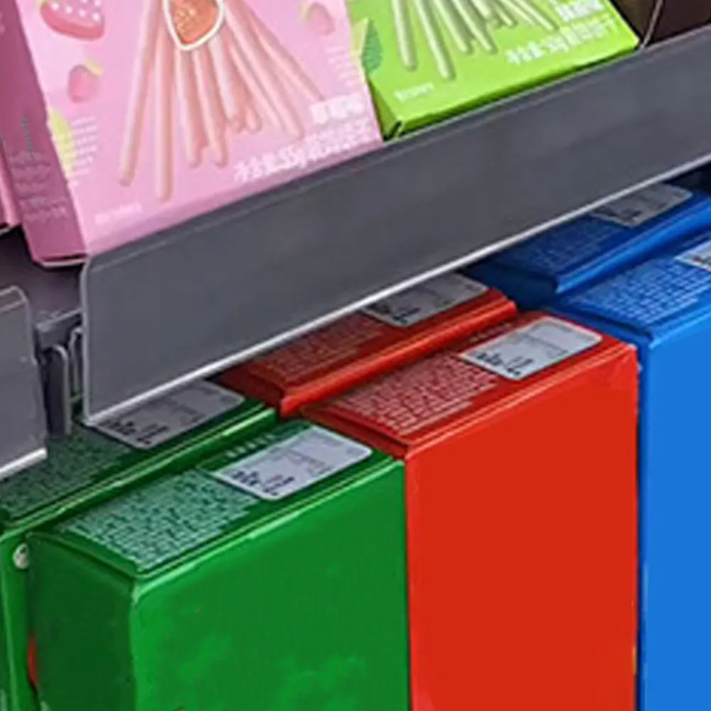 

6pcs L-shaped Isolation Board Dividers 35cm Plastic Shelf Organizers Clear Closet Separator Transparent Storage