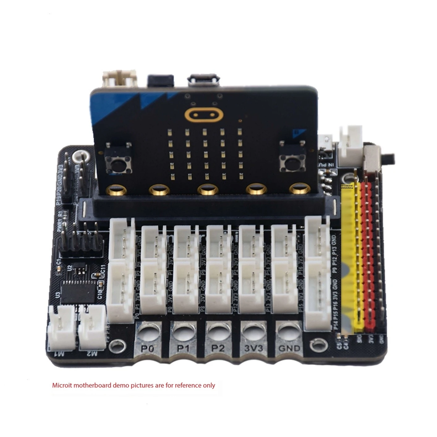 Micro: bit expansion board, microbit adapter board, IO BIT V2 expansion board, supports multiple programming software