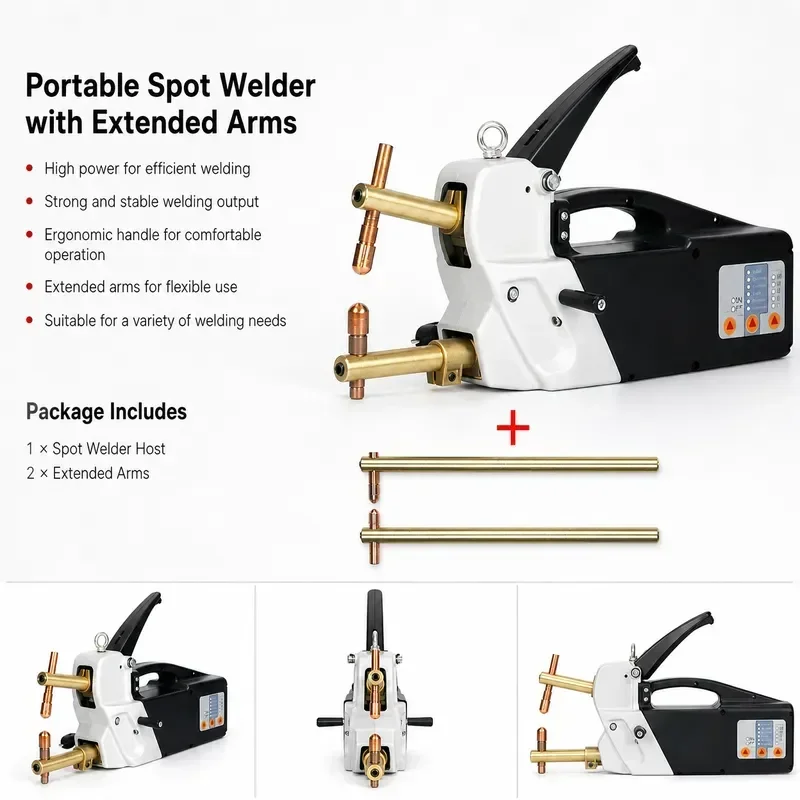 Sheet Metal Repair Tool Portable Battery Welding Equipment F3000 Double Sided Spot Welder Handheld Welding Machine