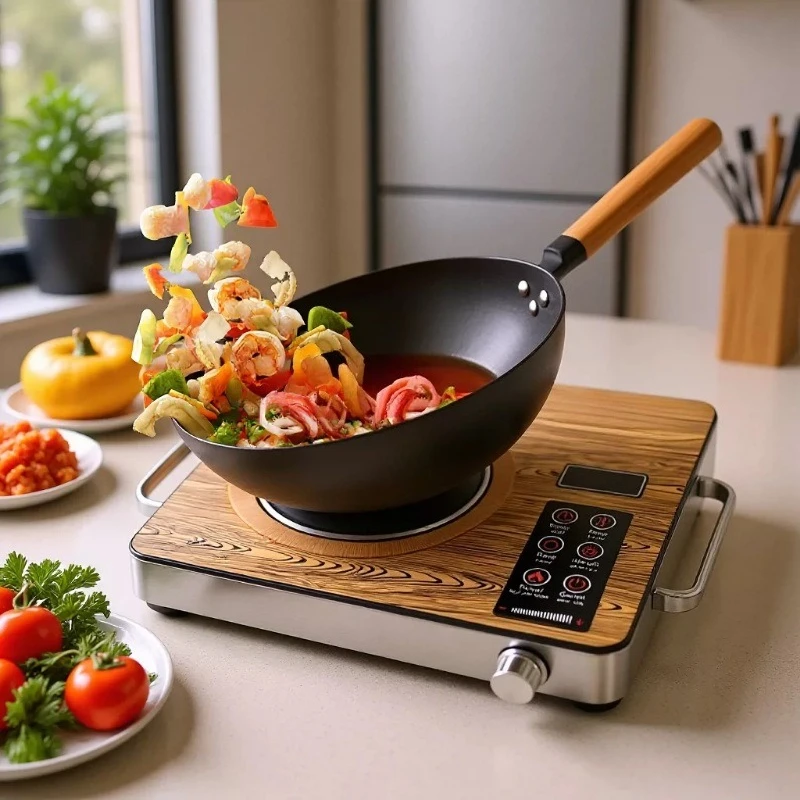 Electric Ceramic Stove 3500W Household Stir-fry Induction Cooker, Multi-functional High-power Energy-saving