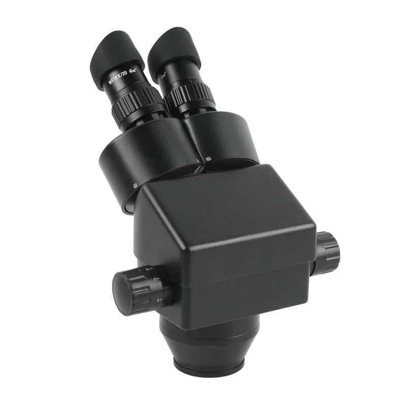 Imagem -04 - Indústria Stereo Binocular Microscópio Desktop Stand para Pcb Phone Repair Super Widefield Oculares 3.5x-90x Zoom 10x20