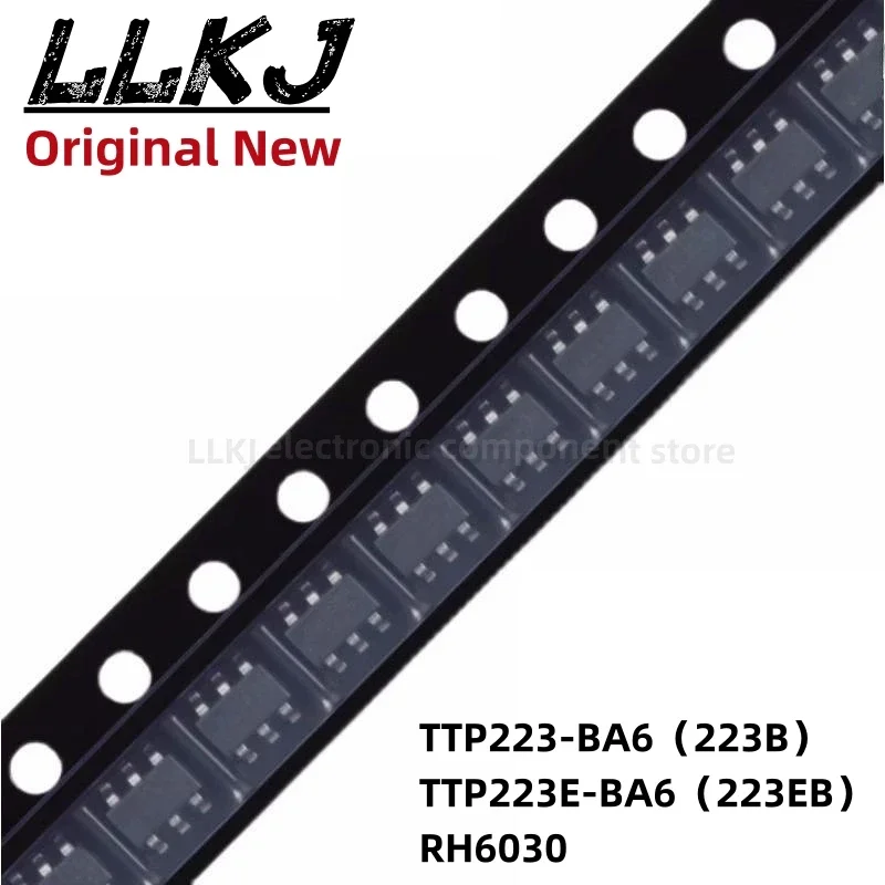 1pcs TTP223-BA6 TTP223E-BA6 RH6030 SOT23-6 Chipset