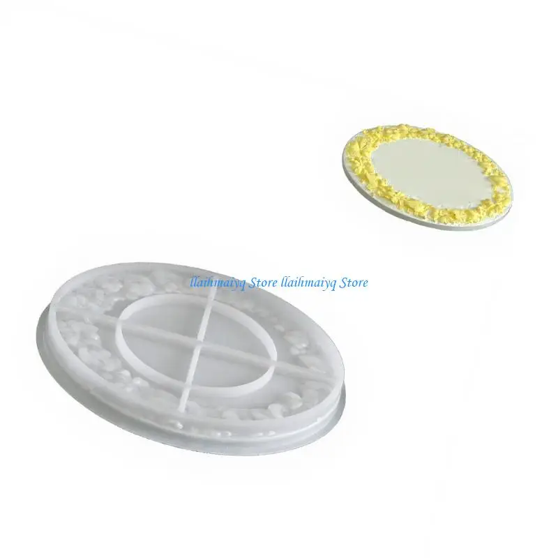 

573B Round Silicone Platter High Temperature Resistance Easy Maintenance For Appetizers Accessory Presentation