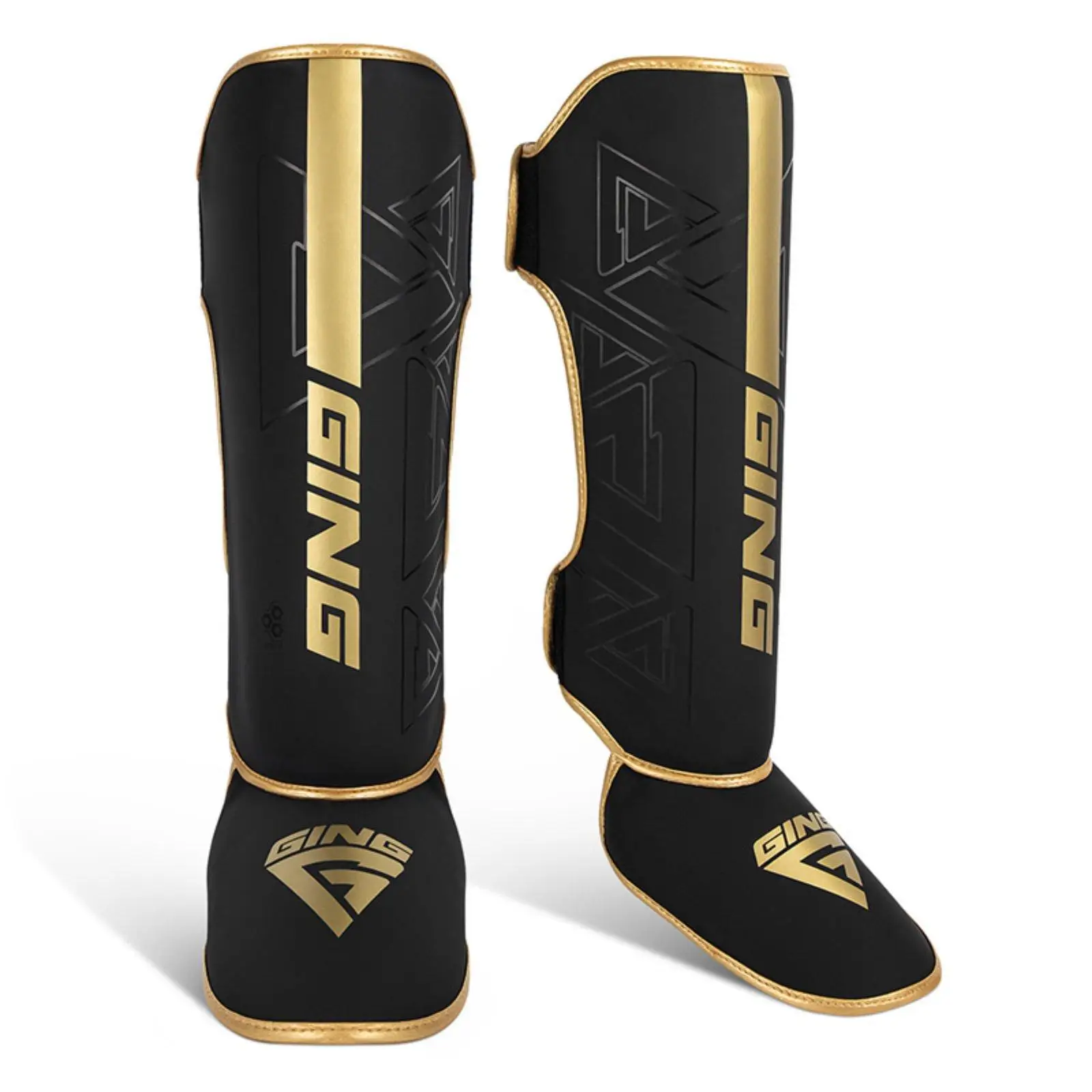 Muay Thai Kickboxing Foot Protection Martial Arts Shin Guard Lightweight Leg Protectors for Children Adults Training