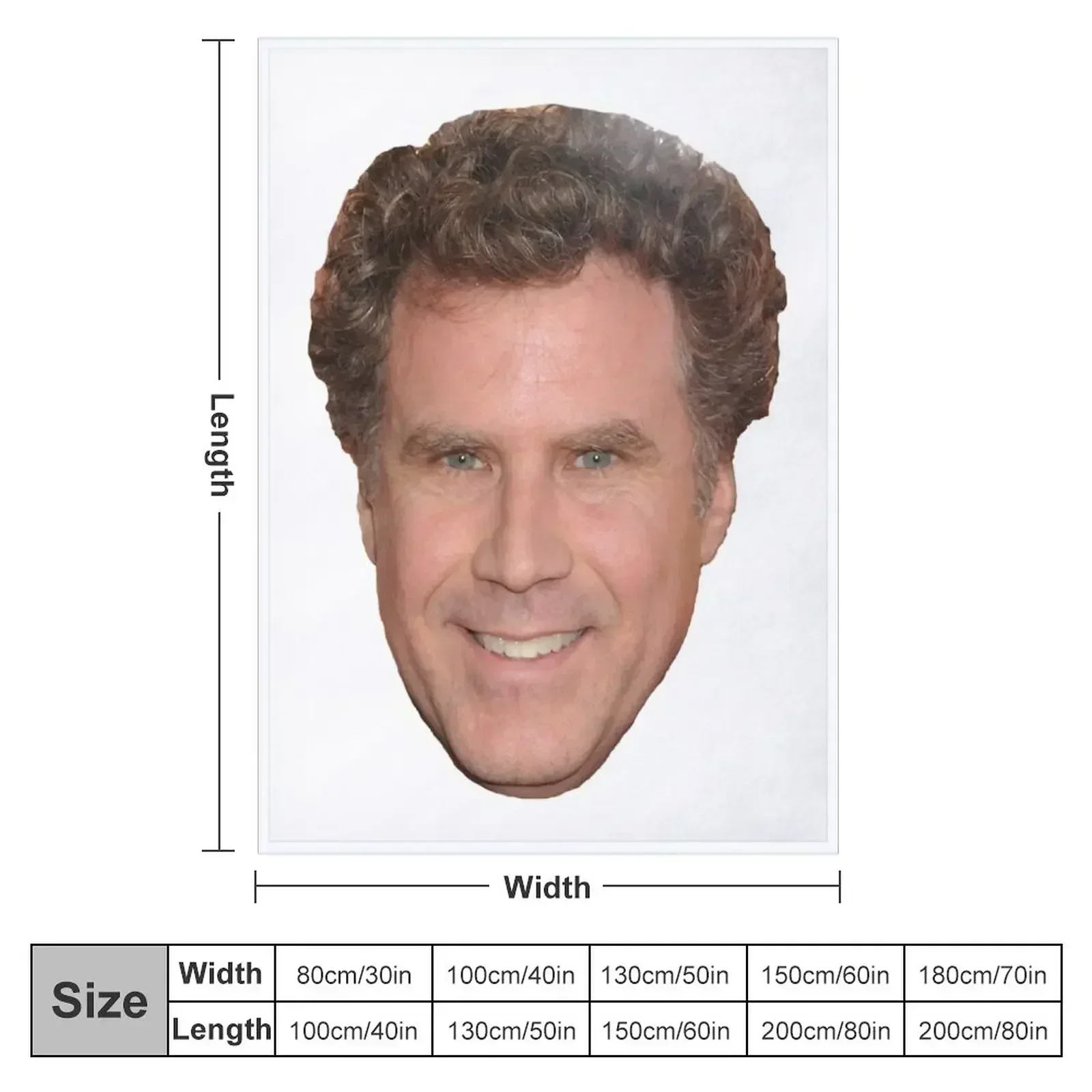 Will Ferrell Throw Blanket Sofa halloween Thermal manga Flannels Retros Blankets