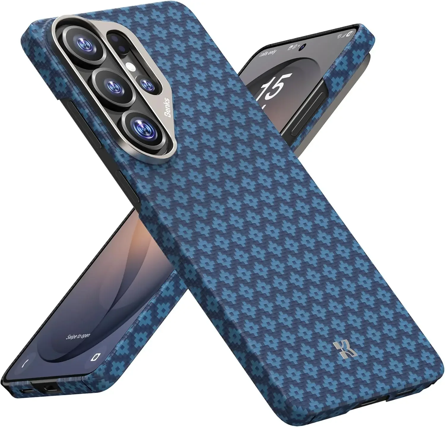 Originele Benks Kevlar-serie voor Samsung Galaxy S26 Ultra Case Geweven Aramid Fiber Case voor Samsung Galaxy S26 Case met MagSafe