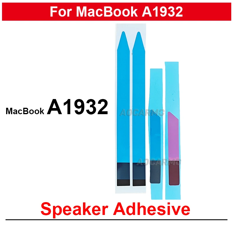 1Set For MacBook A1932 LoudSpeaker Adhesive Sticker Tape Glue Replacement Part