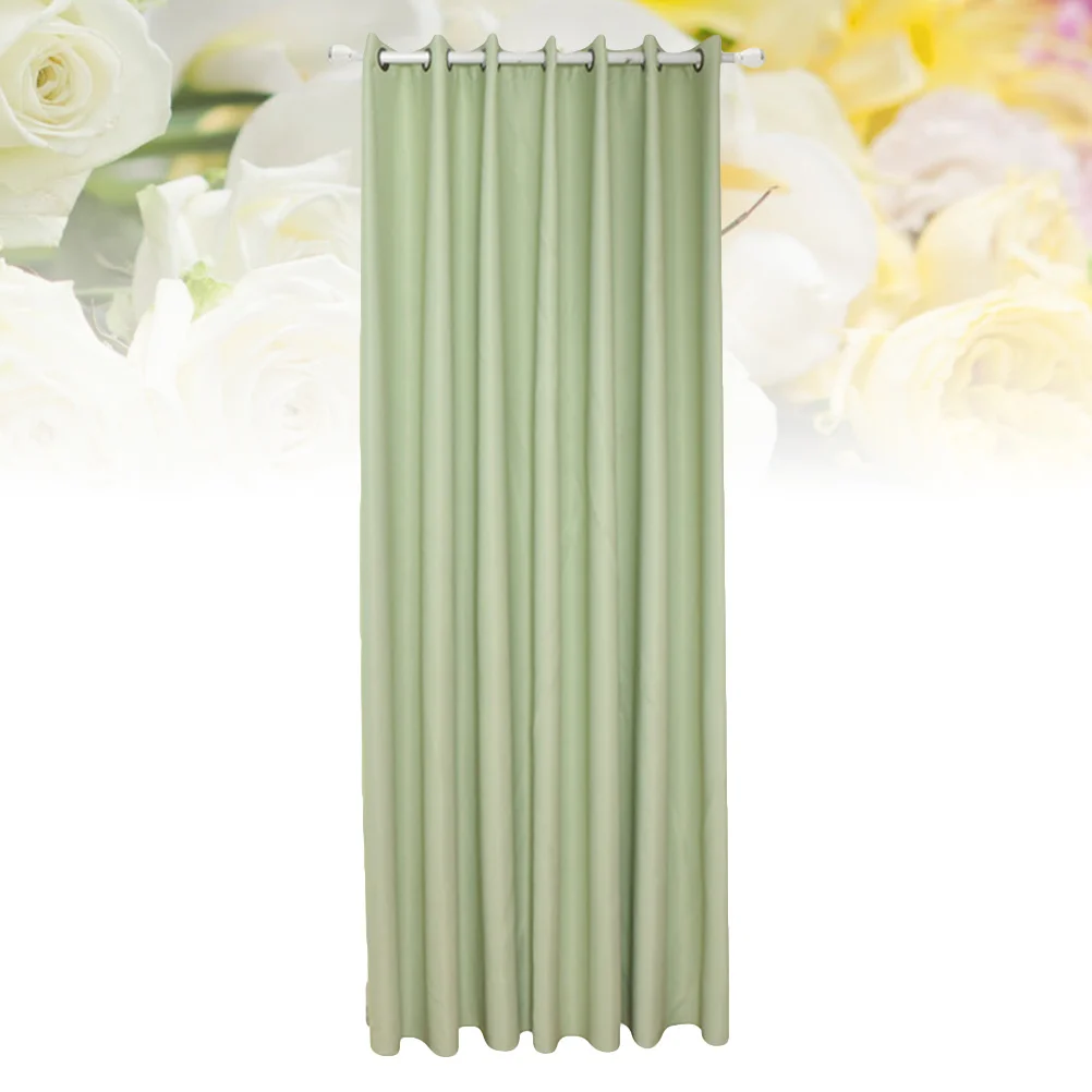 

1pcs Blackout Curtains 100*130 Wine Red Premium Polyester Flower Print Sheer Window Curtain For Bedroom Bathroom Door Scarf