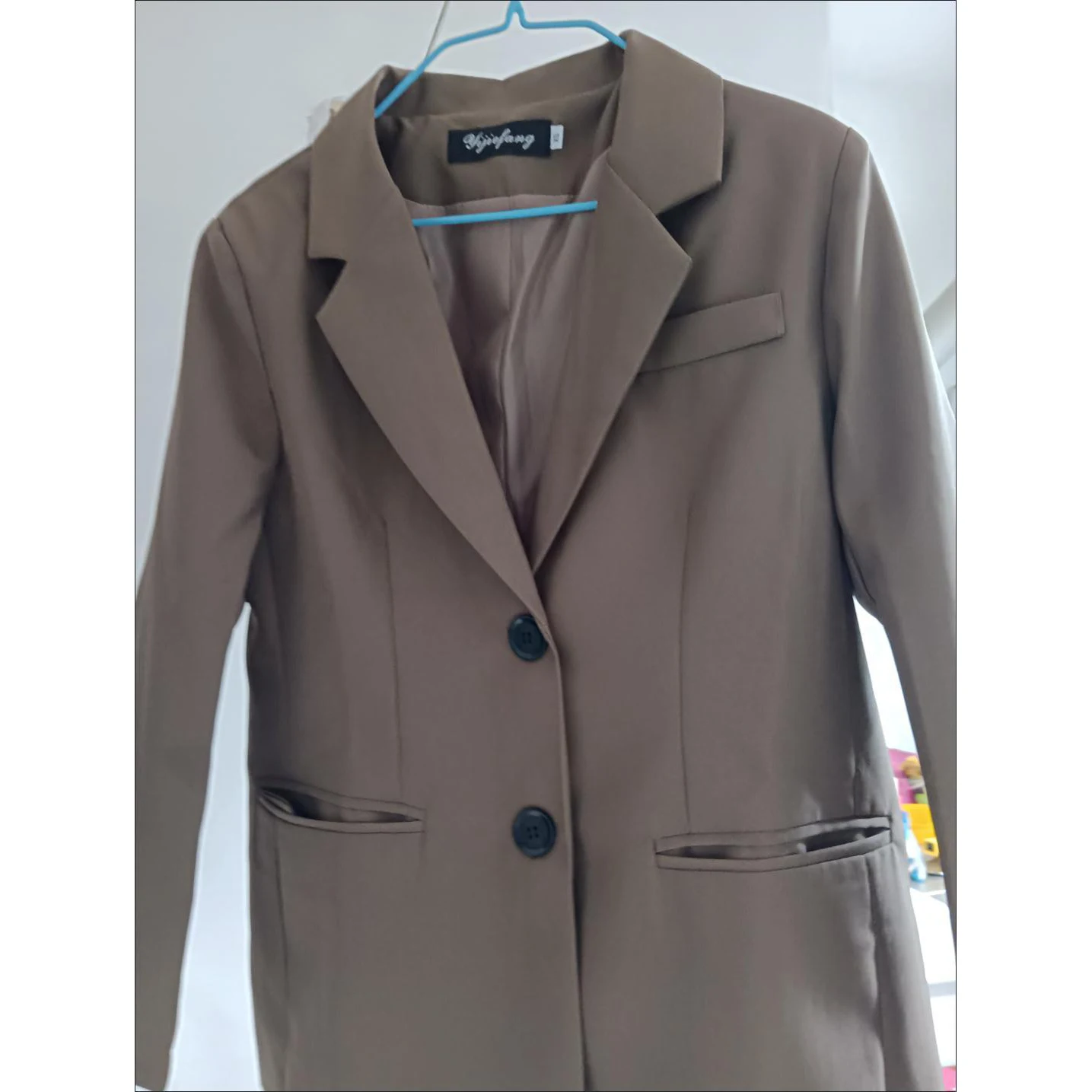 Korean Women Blazers Spring Autumn Fashion Small Fragrant Wind Small Suit Tops Coat Female New Coffee Color Blazer Jacket