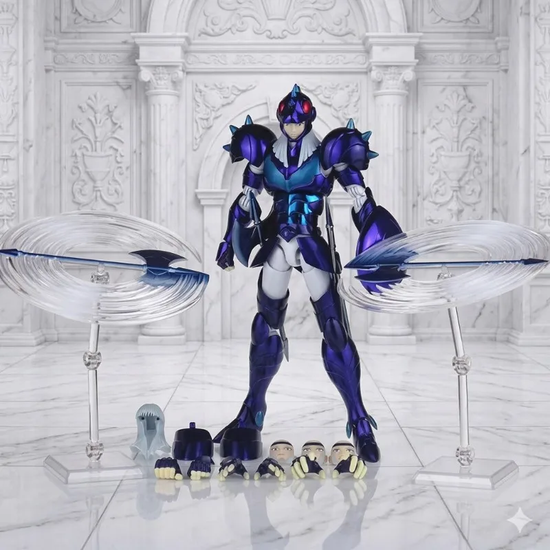 【9-Hour Shipping】 New In Stock Saint Seiya DS Myth Cloth EXM Metal Body Asgard Serpent Effect Gamma Phecda Thor Action Figure - view 2