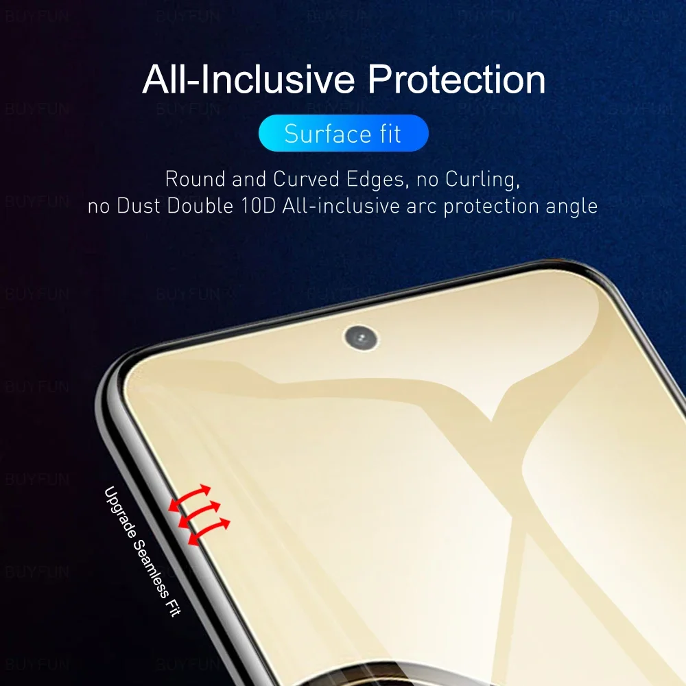 4PCS Pellicola Idrogel Per Realme 13 12 11 10 Pro Plus Protezione Dello Schermo Della Copertura Completa Per Realme C67 C63 C61 C55 C53 Nota 50 Pellicola Morbida