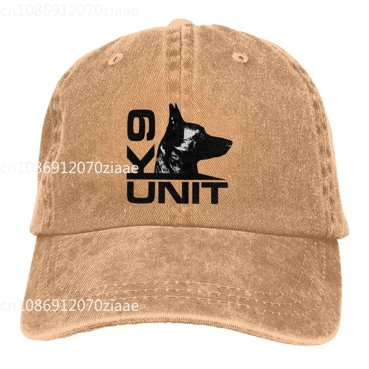 Belgian Dog K9 Unit Baseball Caps Peaked Cap Sun Shade Hats for Men Women