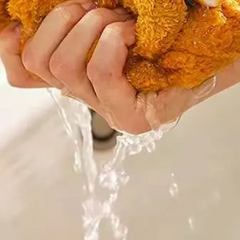 

(ZTHOME) 1PCS Home Hanging Hand Towels For Kids Coral Velvet Soft Skin-friendly Kitchen Bathroom Towel