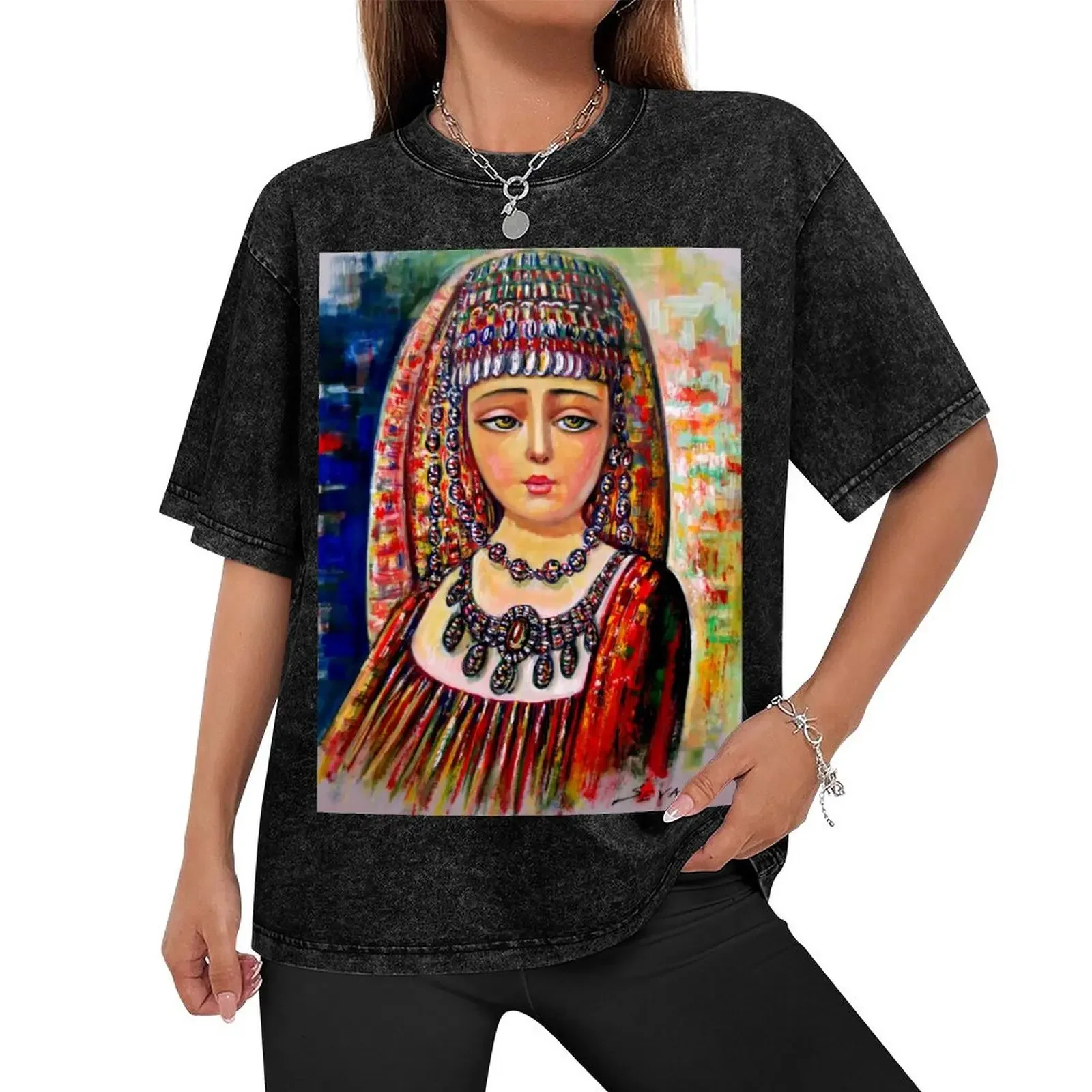 The Armenian Girl T-Shirt cotton graphic tees rapper graphic tees summer top slim fit t shirts for men