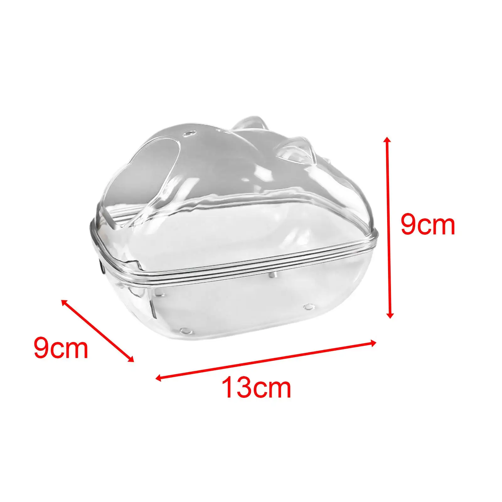 Hamster Sand Bath Toilet Pet Bathroom Pet Toilet for Gerbil Mice Ferret