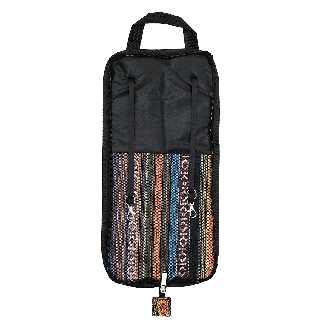 IRIN Drum Stick Bag Ethnic Style Striped Pattern Oxford Thicken Cloth Handbag Waterproof Drumstick Backpack Percussion Parts