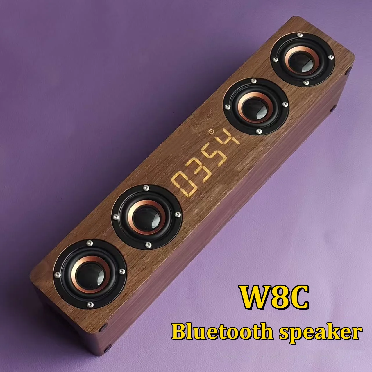 W8C Retro Wooden So… - image