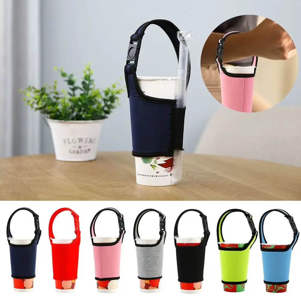 Insulated Bag Water Cup Cover Case Camping Drinkware Accessories Cup Sleeve Student Bottles Cup Pouch Water Bottle Cover