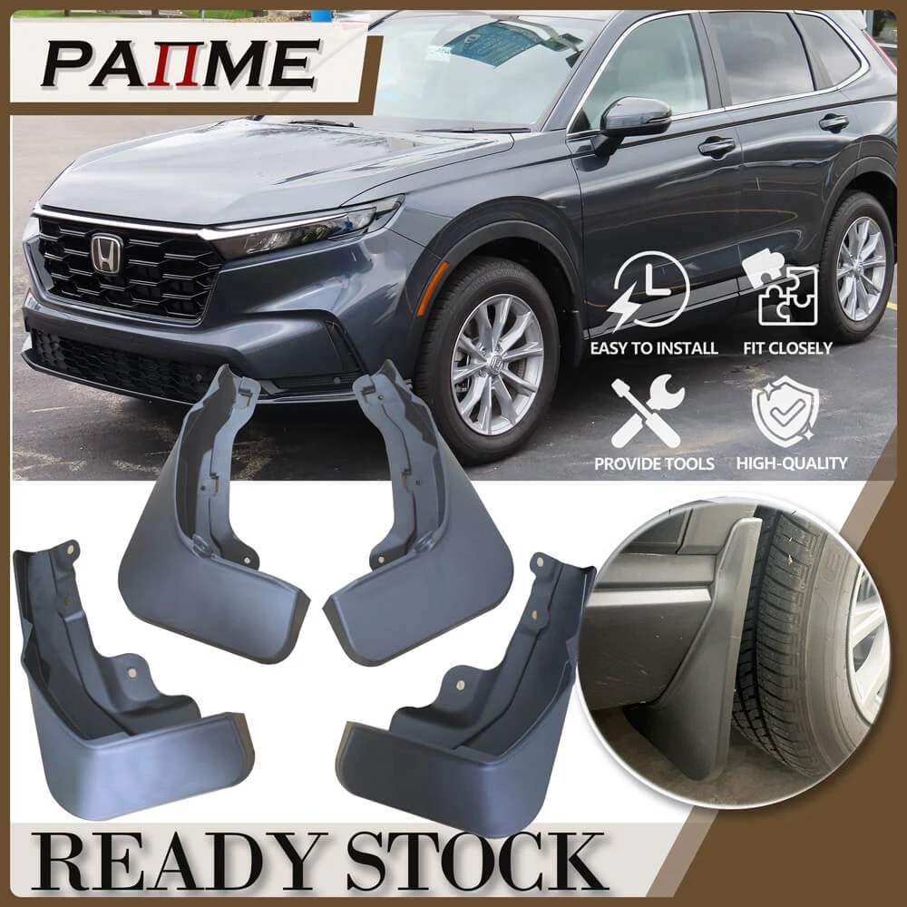 Juego de Guardabarros para Honda CRV CR-V 2023 2024 2025 2026, Protectores Contra Salpicaduras Delanteros y Traseros, Guardabarros YC102187