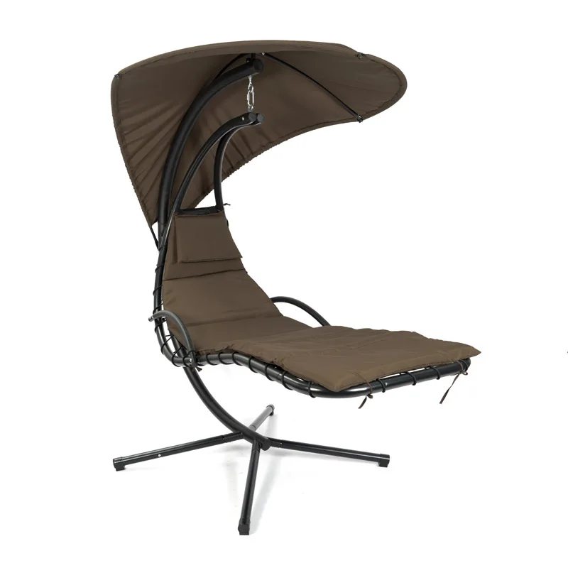 

Creative Garden Patio Porch Swing Outdoor And Indoor Hammock Hanging Chair Roof With Stand