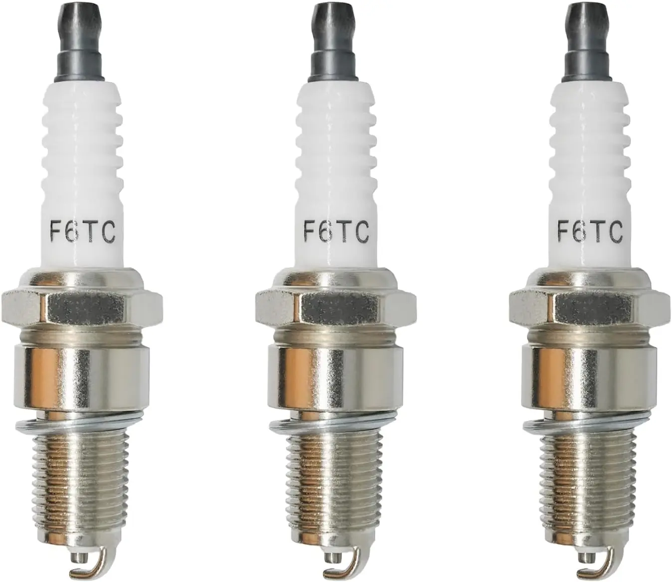 Сменные свечи зажигания F6TC F6RTC, 3 шт., замена свечей зажигания NGK BPR6ES BP6ES WR6DC, замена свечей зажигания для Honda GX140 GX160 GX200 GX270