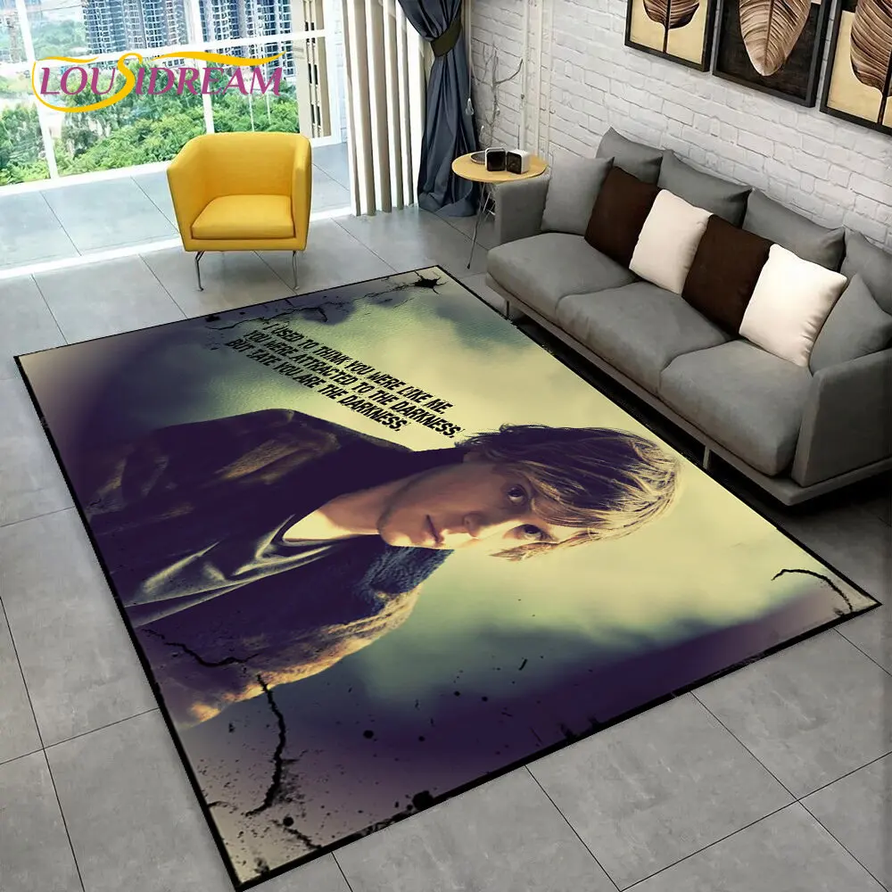 

Cute Evan Peters Movie TV Actor Area Rug,Carpet Rug for Home Living Room Bedroom Sofa Doormat Decor,kids Non-slip Floor Mat 3D