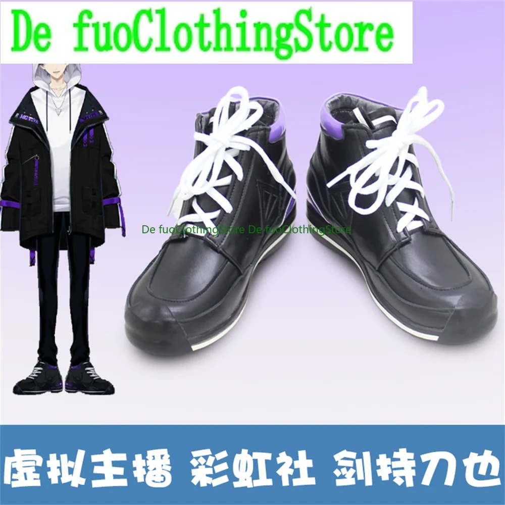 Virtueller YouTuber vtuber hololive Kenmochi Toya Cosplay Schuhe Stiefel Halloween Weihnachten DefuoClothing Shoes Store