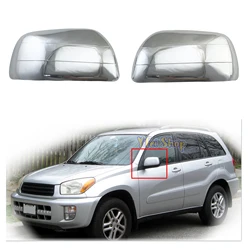 For Toyota RAV4 RAV 4 Xa20 201 2002 2003 2004 2PCS Chrome Plated Rearview Car Accessories Door Mirror Cover Modification Trim