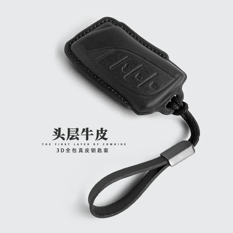for Lexus Key Case Leather ES200 NX300h RX350 UX LS Car Key Cover with Ring
