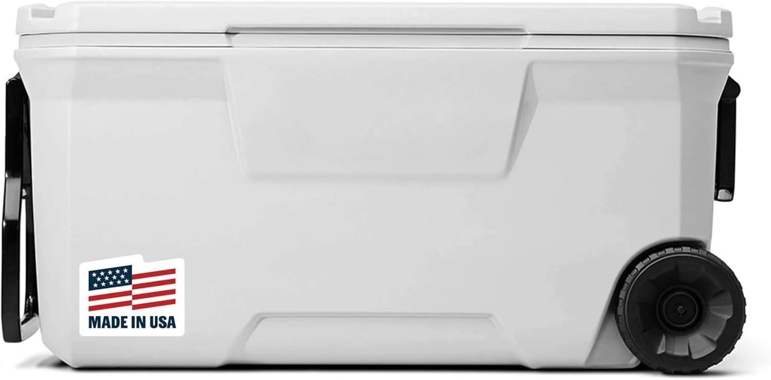 

Marine Cooler with Fully Insulated UV Guard Lid & Body, Keeps Ice for 3+ Days, Great for Boating & Fishing, 52qt/100qt