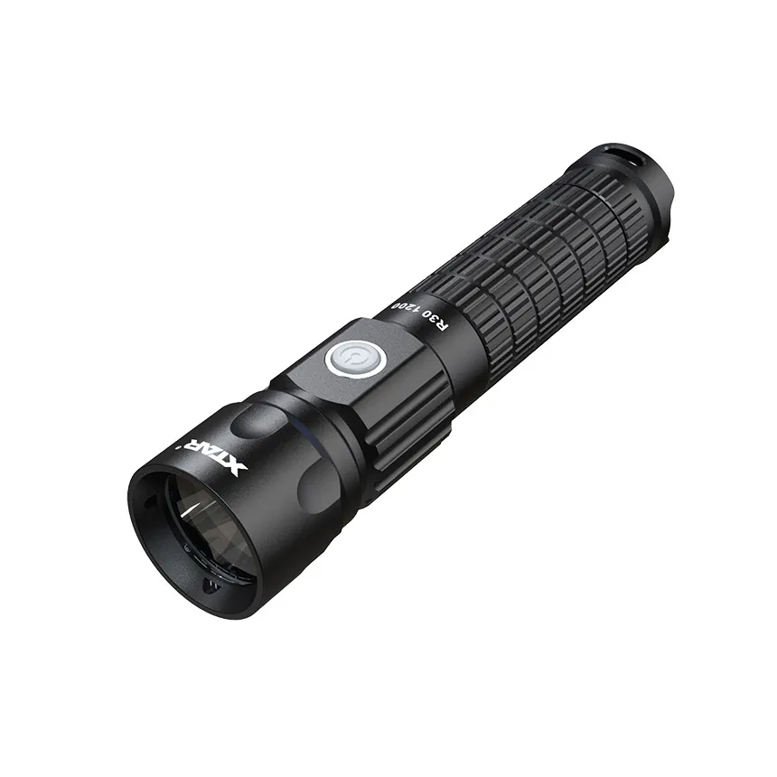 XTAR 1200LM Sports Flashlight Waterproof IPX6 Powerbank Function Torch Flashlight Running Hunting LED Flash Light R30 1200