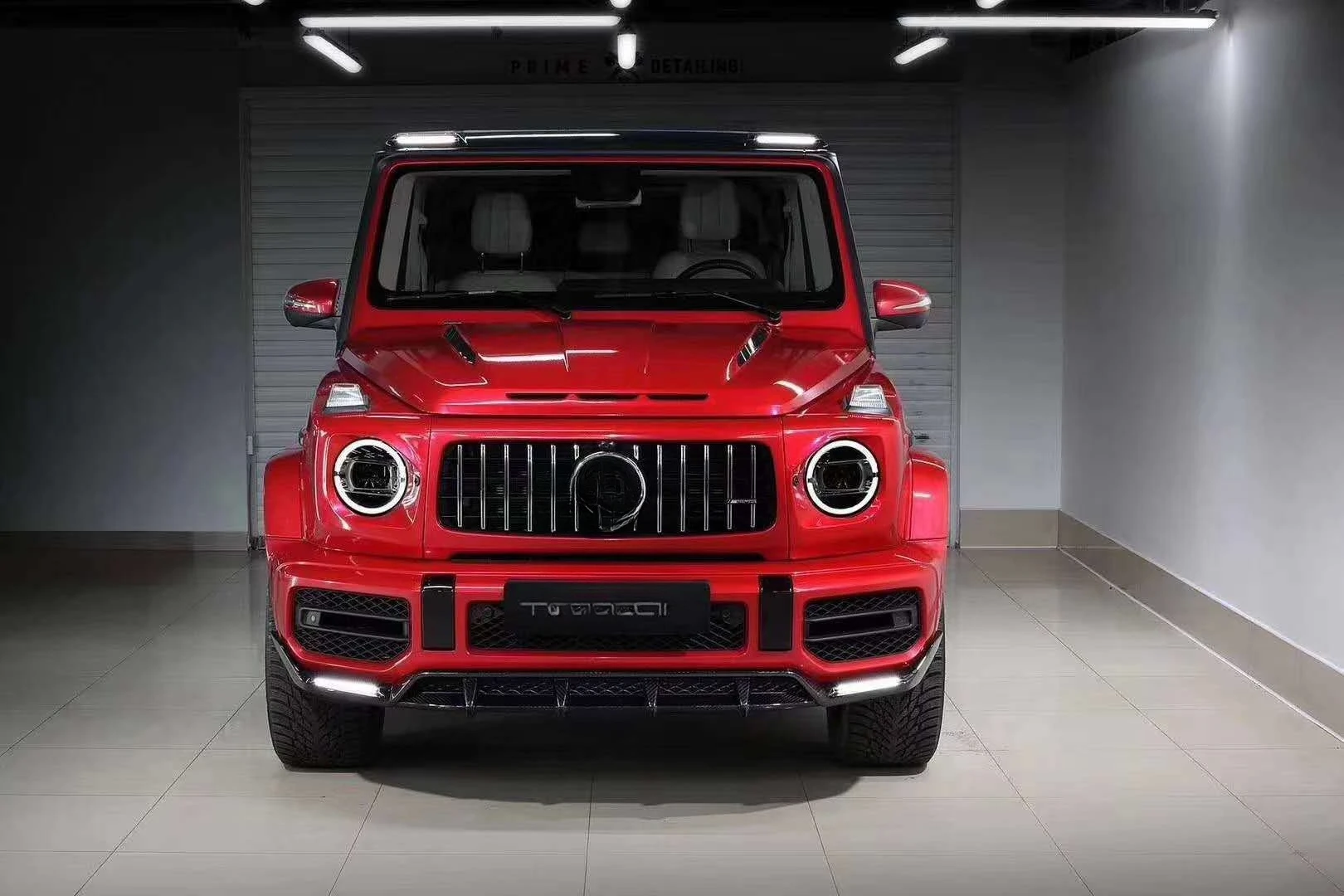 

Подходит для Mercedes-Benz W464 G Series G350 G500 G63 G65 TOPCAR Лезвие, объемный звук, передняя лопата, передняя губа, задняя губа