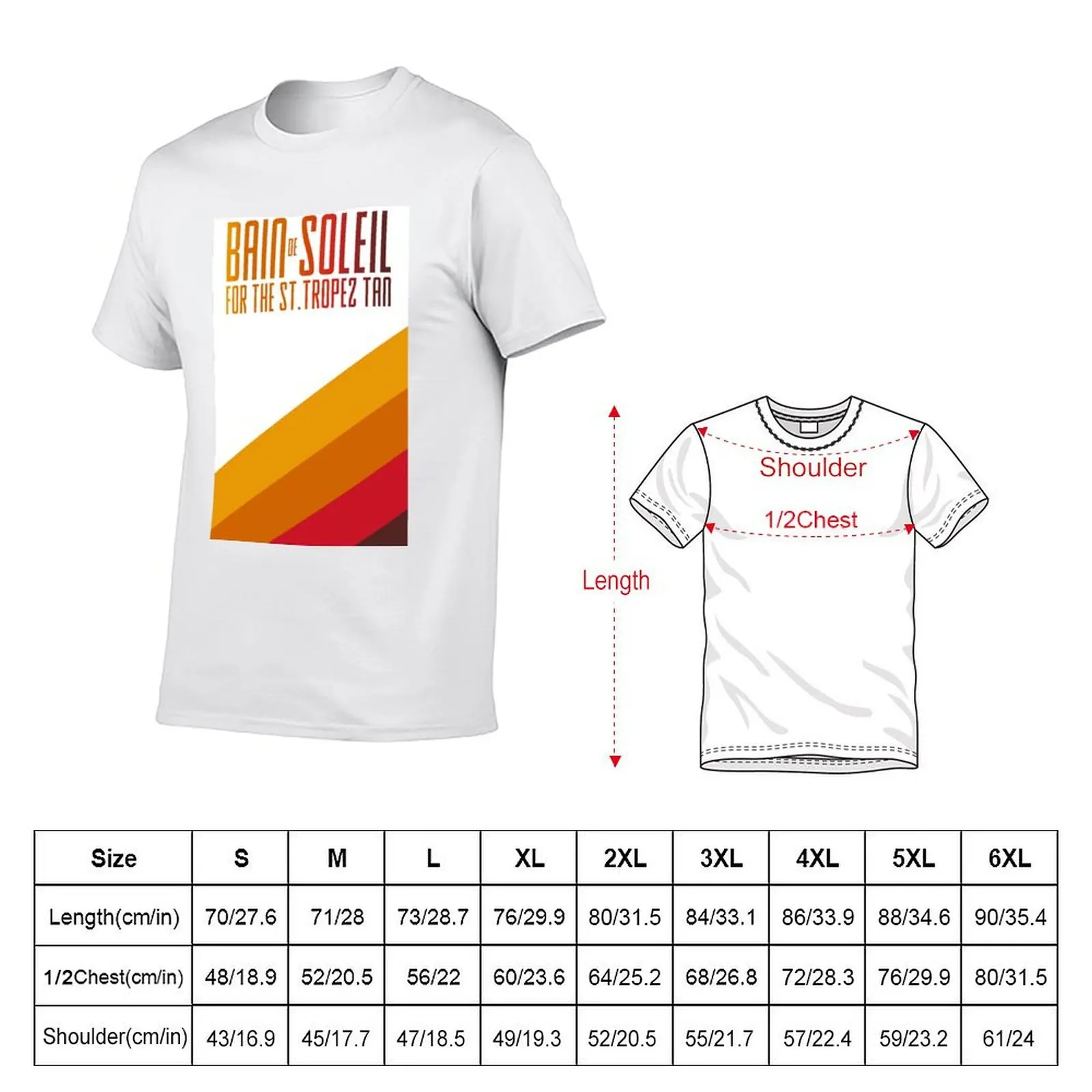 Bain de Soleil #1 T-Shirt Plus Size Loose Fit T-Shirt