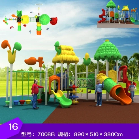 Jouet toboggan pour aire de jeux extérieure pour enfants, conception personnalisée de l'usine chinoise pour parc et jardin, matière plastique durable, haute qualité