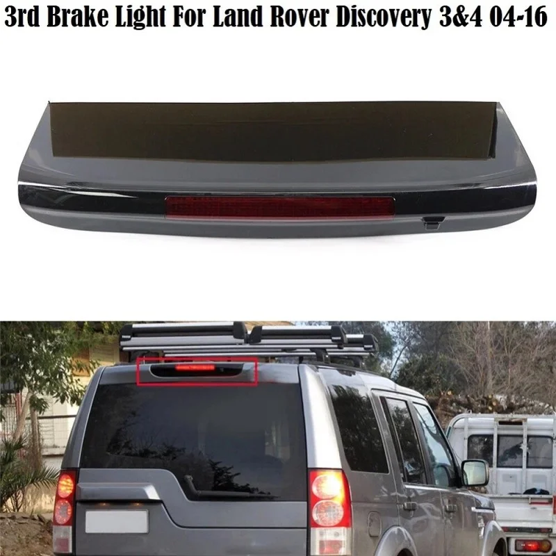Car Additional Brake Light For Land Rover Discovery 3 4 LR029623 LR072856 Upper High Level Mounted Brake Stop Light Signal Lamp