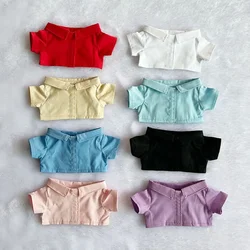 Doll Clothes for 10/15/20cm Idol Doll Outfit Accessories Casual Solid Shirt  Color for Super Star Dolls Toys Collection Gift