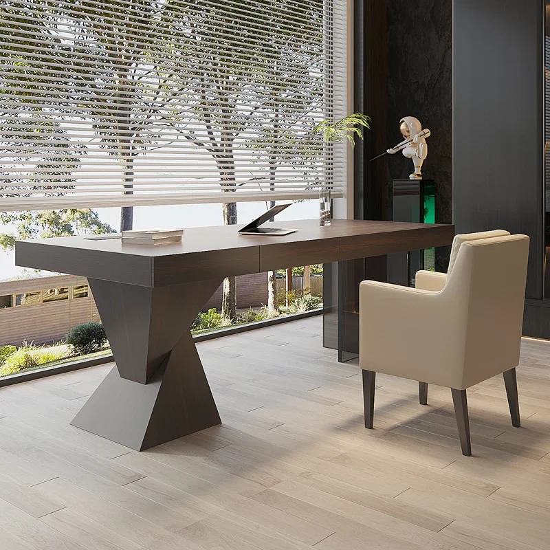 

Дизайнерский менеджер, стоячие черные компьютерные столы, ящики для спальни, Mesa Escriotorio, офисная мебель, роскошные офисные столы для руководителей