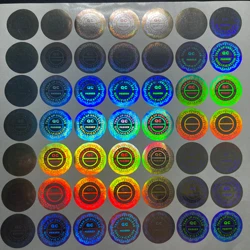 20X20mm Holographic Sticker QC Passed Security Warranty Anti-Tamper Security Sticker, Laser Anti-counterfeiting Sticker