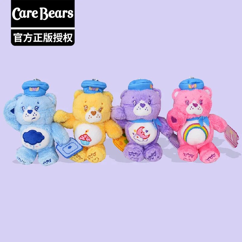 

Miniso натуральный мультяшный медведь Carebears плюшевый кулон брелок плюшевая кукла сумка подвесной брелок подарок для девочки студенческий подарок