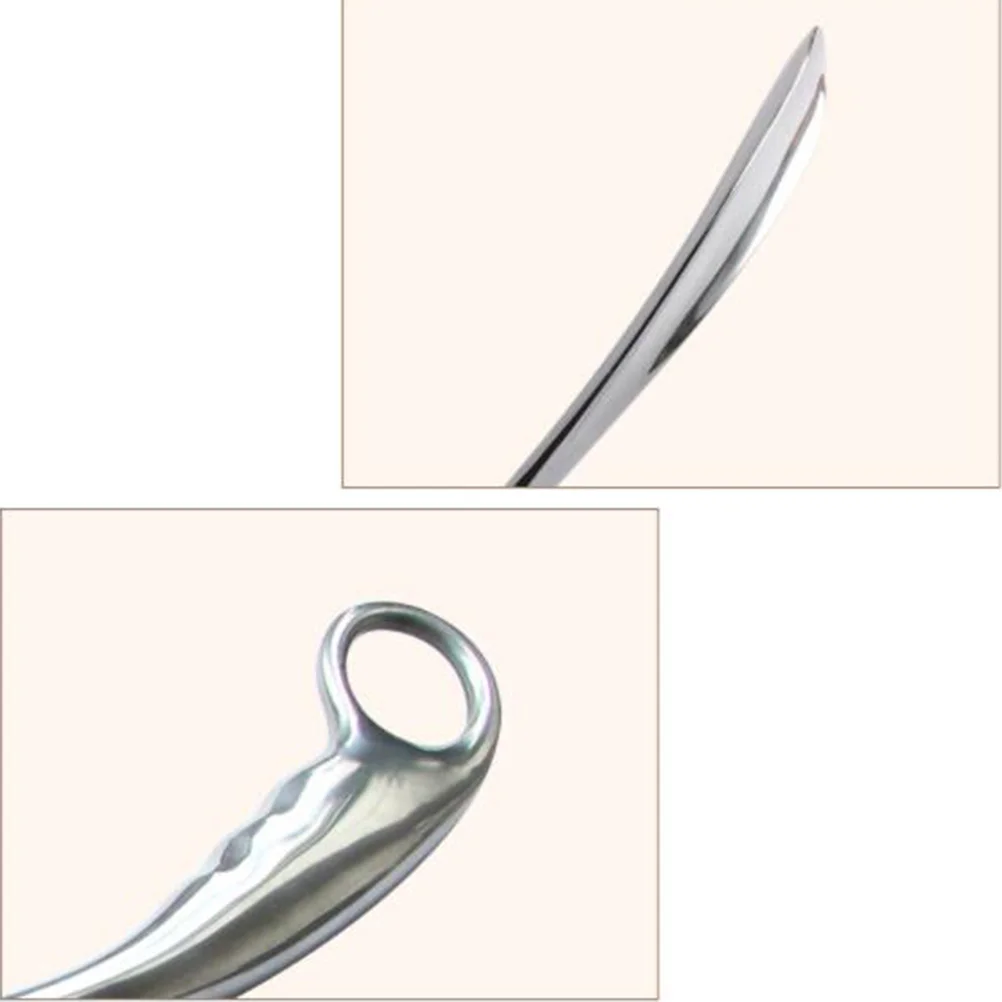 1Pcs Extended Alloy Shoehorn Lightweight Durable Shoe Extractor Easy Shoe Lifter for Home Office Travel Comfortable Shoes