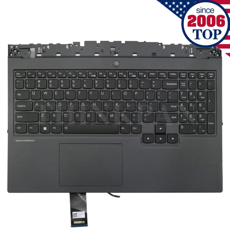 For For For Lenovo Legion 5-15IMH05H -15IMH05 -15ARH05H Black Palmrest Backlit Keyboard