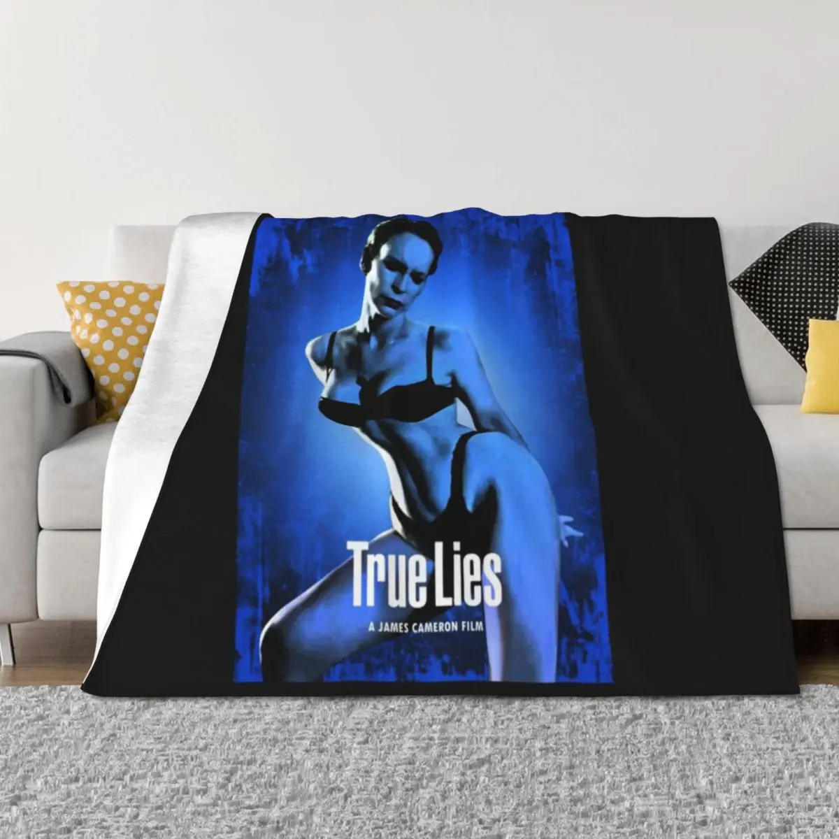 

Jamie Lee Curtis Halloween Throw Blanket Hair Blankets For Sofas Bed covers Blankets