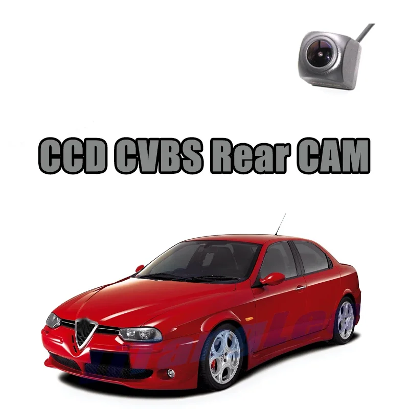 For Alfa Romeo 156 159 166 147 Car Rear View Camera CCD CVBS Reverse Night Vision WaterPoof Parking Backup CAM