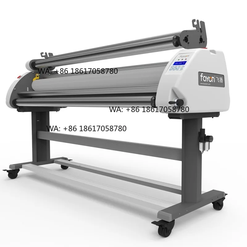 Fayon 1600Da 1600Mm 63 Inches Advertising Vinyl Paper Roll Lamination Electric Cold Laminator Laminating Machine