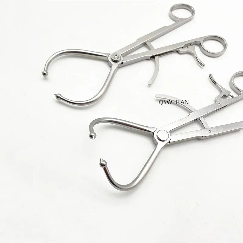 CVT ball cusp reduction forceps Orthopedic Infinity with ball Pointed Bone reduction forceps Stainless steel