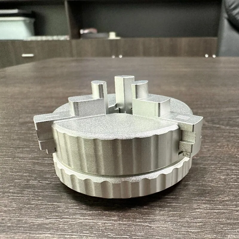 High-precision table vice three-jaw chuck aluminum clamp, manual punching small ornament watch repair caliper