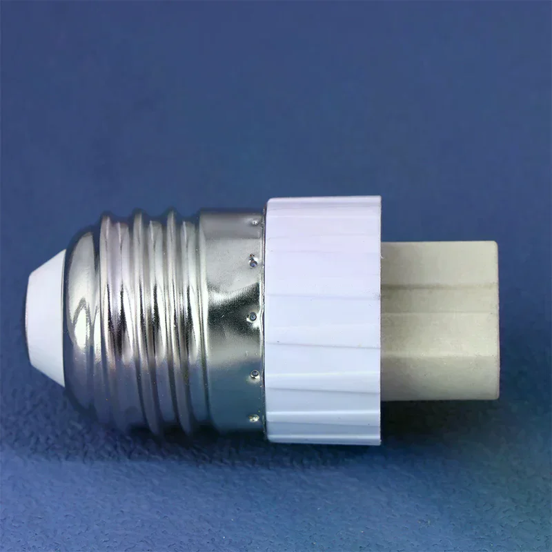1/6Pcs E27 To G9 Lamp Converter Bulb Adapter Lamp Holder Converter White Conversion Screw Head Bulb Base Holder Extender
