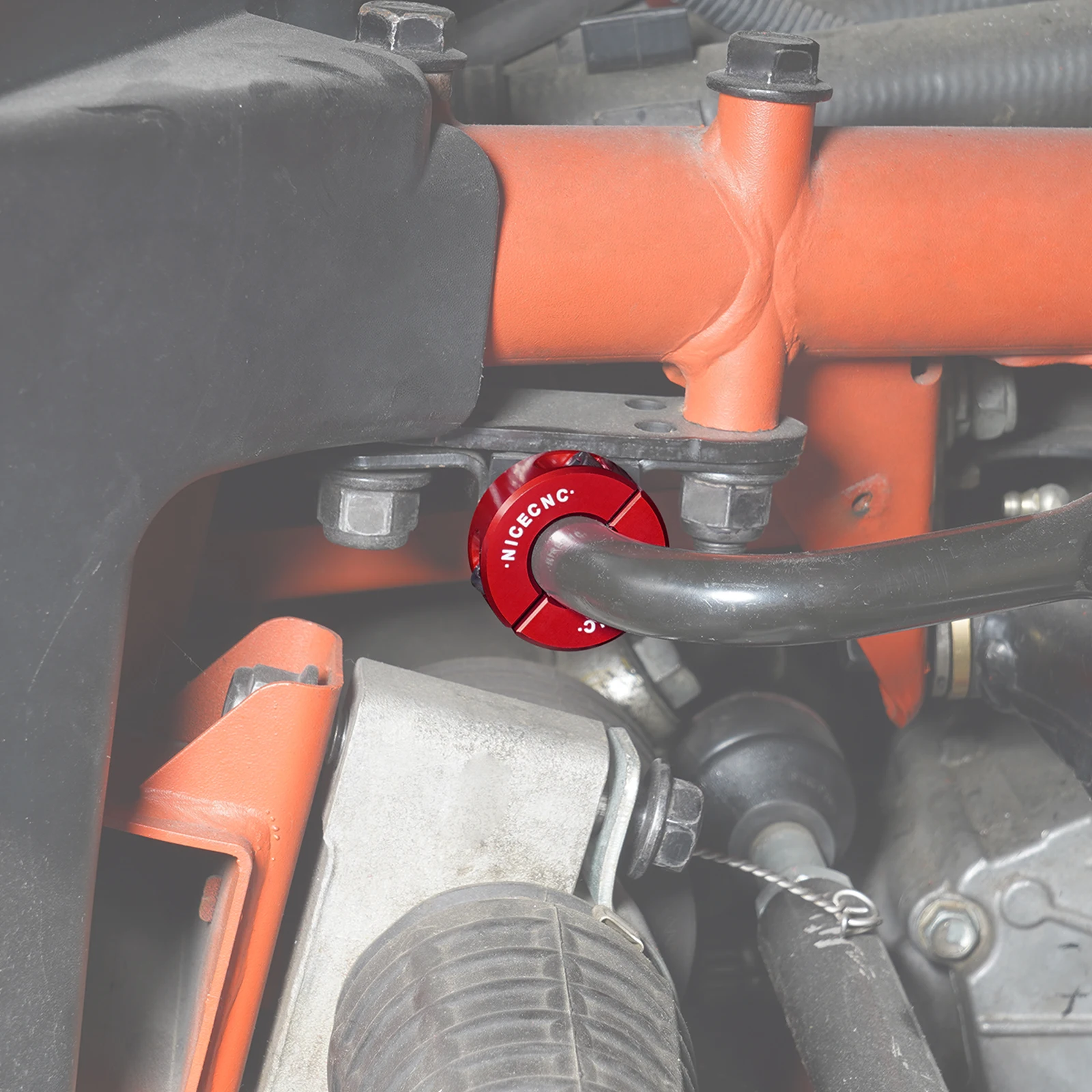 NICECNC Klemmring-Kit für die vordere Stabilisatorstange für Can-Am X3 UTV, passend für Can-Am Maverick X3 R 4x4 900 2020-2021 Zubehör – Detail 19
